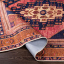 Amelie AML-2347 Burnt Orange / Dark Blue Rug