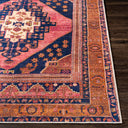 Amelie AML-2347 Burnt Orange / Dark Blue Rug