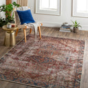 Amelie AML-2350 Burgandy / Charcoal Rug