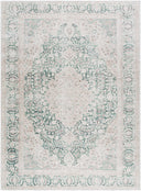 Amelie AML-2393 Cream / Medium Green Rug