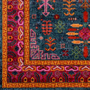 Anika ANI-1005 Aqua / Burgandy Rug