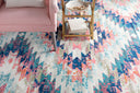 Anika ANI-1027 Aqua / Black Rug