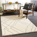 Arsenal ARL-2304 Black / Cream Rug