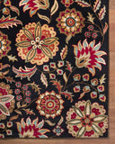 Athena ATH-5017 Black / Brown Rug