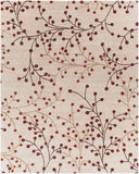 Athena ATH-5053 Brown / Burgandy Rug