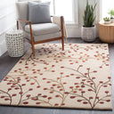 Athena ATH-5053 Brown / Burgandy Rug