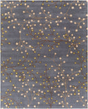 Athena ATH-5125 Dark Brown / Denim Rug