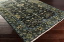 Antique ATQ-1008 Charcoal / Dark Green Rug