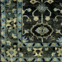 Antique ATQ-1008 Charcoal / Dark Green Rug