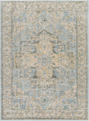 Avellino AVL-2300 Deep Teal / Denim Rug