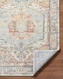 Avellino AVL-2302 Deep Teal / Gray Rug