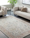 Avellino AVL-2304 Deep Teal / Gray Rug