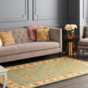 Middleton AWHR-2058 Grass Green / Light Beige Rug