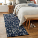 Banshee BAN-3306 Blue / Dark Blue Rug