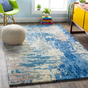 Banshee BAN-3342 Blue / Dark Blue Rug