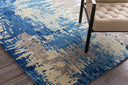 Banshee BAN-3342 Blue / Dark Blue Rug