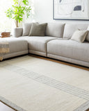 Brook BKO-2318 Cream / Gray Rug