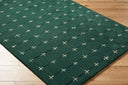 Brook BKO-2333 Dark Green / Light Beige Rug