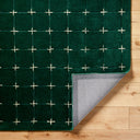 Brook BKO-2333 Dark Green / Light Beige Rug