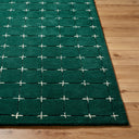 Brook BKO-2333 Dark Green / Light Beige Rug