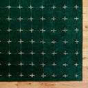 Brook BKO-2333 Dark Green / Light Beige Rug