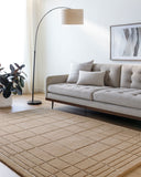 Brook BKO-2338 Brown / Medium Gray Rug
