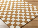 Brook BKO-2353 Cream / Medium Brown Rug