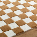 Brook BKO-2353 Cream / Medium Brown Rug