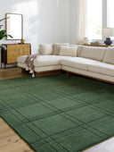 Brook BKO-2359 Dark Green / Light Slate Rug