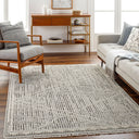 Berlin BLR-2306 Dark Brown / Ivory Rug