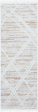 Berlin BLR-2311 Ivory / Medium Brown Rug