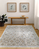 Ren BOMG-2306 Black / Blue Rug
