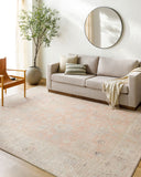 Marlene BOMN-2307 Charcoal / Dusty Pink Rug