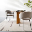 Rivi BORC-2301 Charcoal / Cream Rug