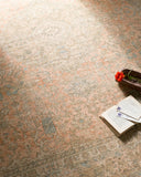 Renaissance BORI-2301 Denim / Dusty Coral Rug