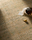 Renaissance BORI-2306 Dusty Coral / Light Beige Rug