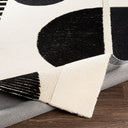Brooklyn BRO-2304 Black / Cream Rug