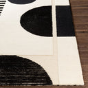 Brooklyn BRO-2304 Black / Cream Rug