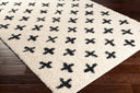 Beni Shag BSH-2304 Black / Cream Rug