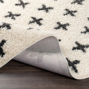 Beni Shag BSH-2304 Black / Cream Rug