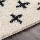 Beni Shag BSH-2304 Black / Cream Rug