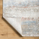 Brunswick BWK-2327 Blue / Cream Rug