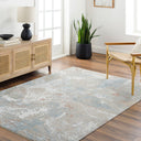 Brunswick BWK-2335 Blue / Cream Rug