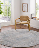 Brunswick BWK-2339 Charcoal / Cream Rug