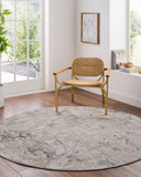 Brunswick BWK-2342 Charcoal / Cream Rug