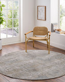 Brunswick BWK-2345 Charcoal / Cream Rug