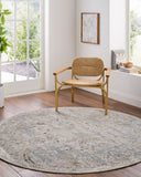 Brunswick BWK-2351 Charcoal / Cream Rug