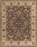 Caesar CAE-1003 Black / Dark Brown Rug