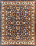 Caesar CAE-1004 Beige / Burnt Orange Rug