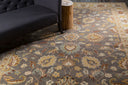 Caesar CAE-1005 Charcoal / Dark Brown Rug